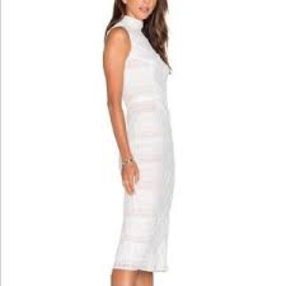 LIKE NEW Cinq A Sept Nile dress, ivory womens size small - Picture 13 of 14